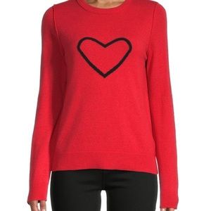 Miss Heart Cashmere & Wool Sweater